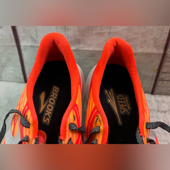 Brooks Women's Athletic Shoes - Red and Orange - Picture 9 of 9